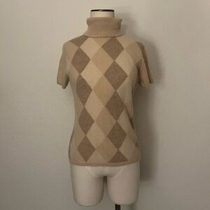 Women’s Vintage Madison Studio 100% Cashmere Turtleneck Sweater
